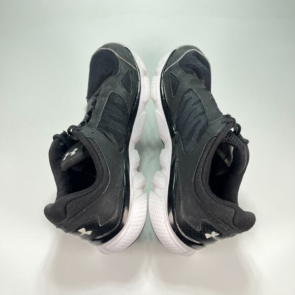 Under Armour Micro G Assert V Black Running Shoes 1252295-001 Men’s Size 10 - Picture 7 of 10